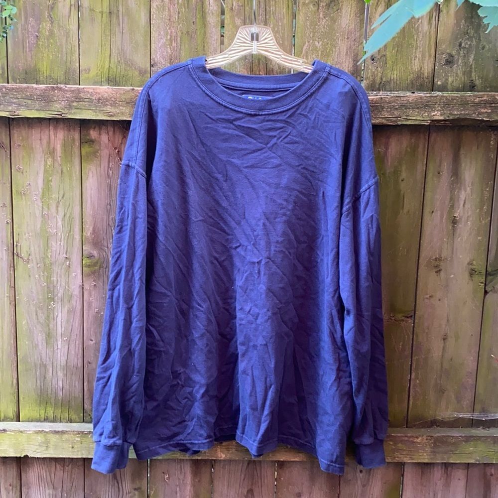 Russel Athletic blue long sleeve tee sz. XL